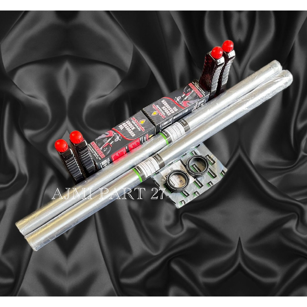 As Shock Depan Set+Sil sok+Oli sok Kawasaki KLX 150L/KLX S Tele ORI