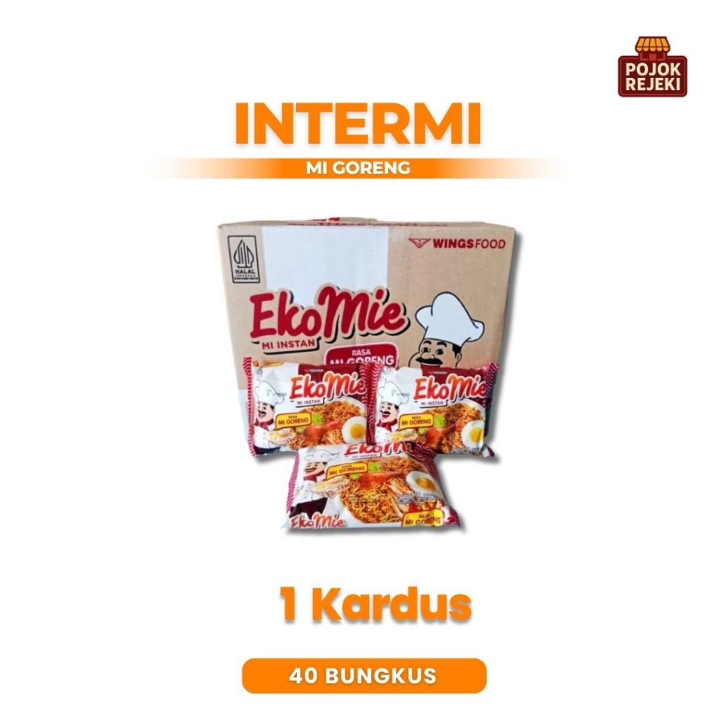 EKO MIE GORENG Mie Goreng Mie Instant 1 Karton Isi 40 / Mie Goreng Eko Mie 1 Dus Termurah
