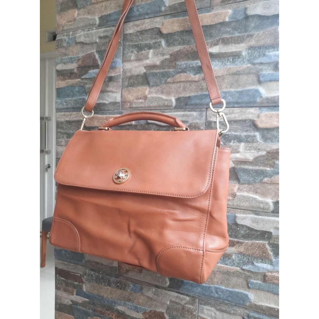 Sling Bag Cokelat TORY BURCH - Tas Branded Original