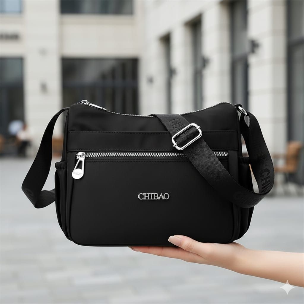 TAS SELEMPANG WANITA CHIBAO IMPORT MODEL TERBARU 99056 POLOS