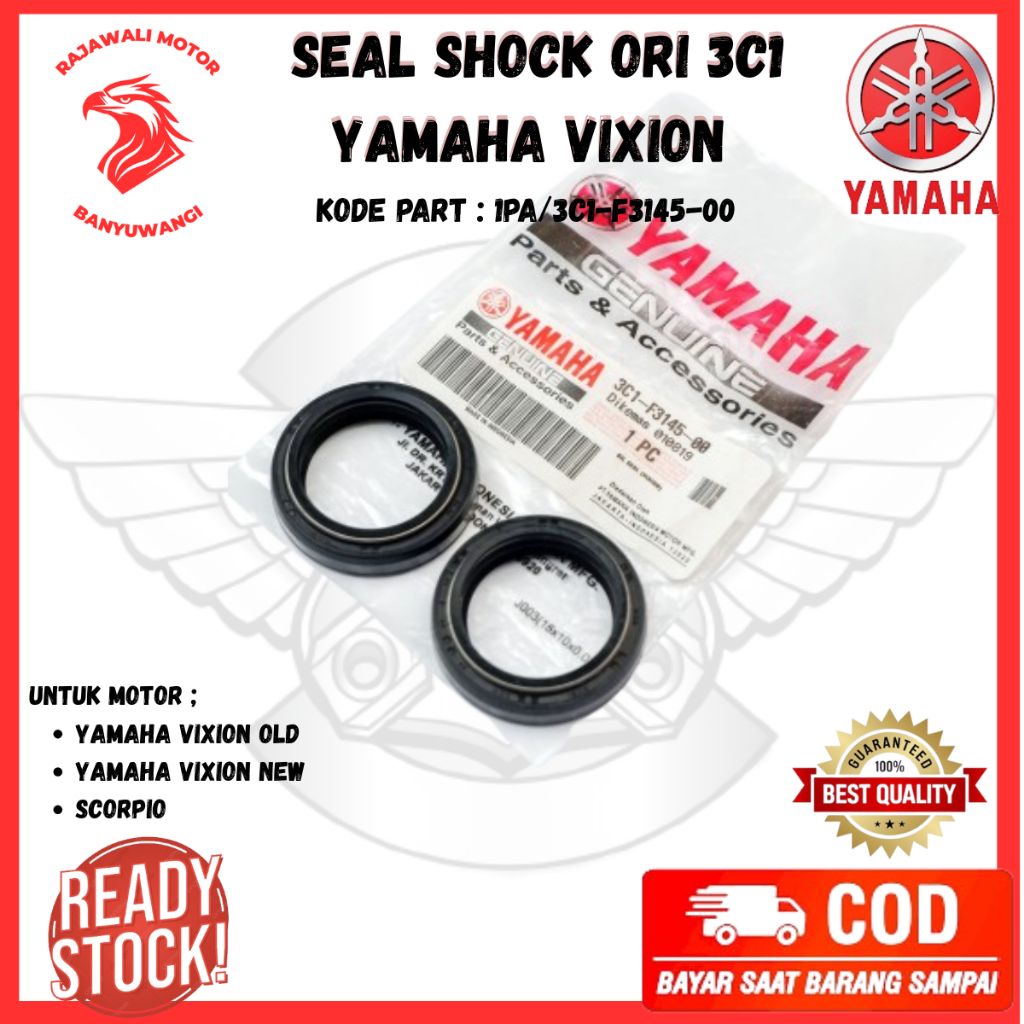 seal shok depan vixion old ori - seal shock depan vixion new - Seal Sil Shock Depan Yamaha Vixion Ne