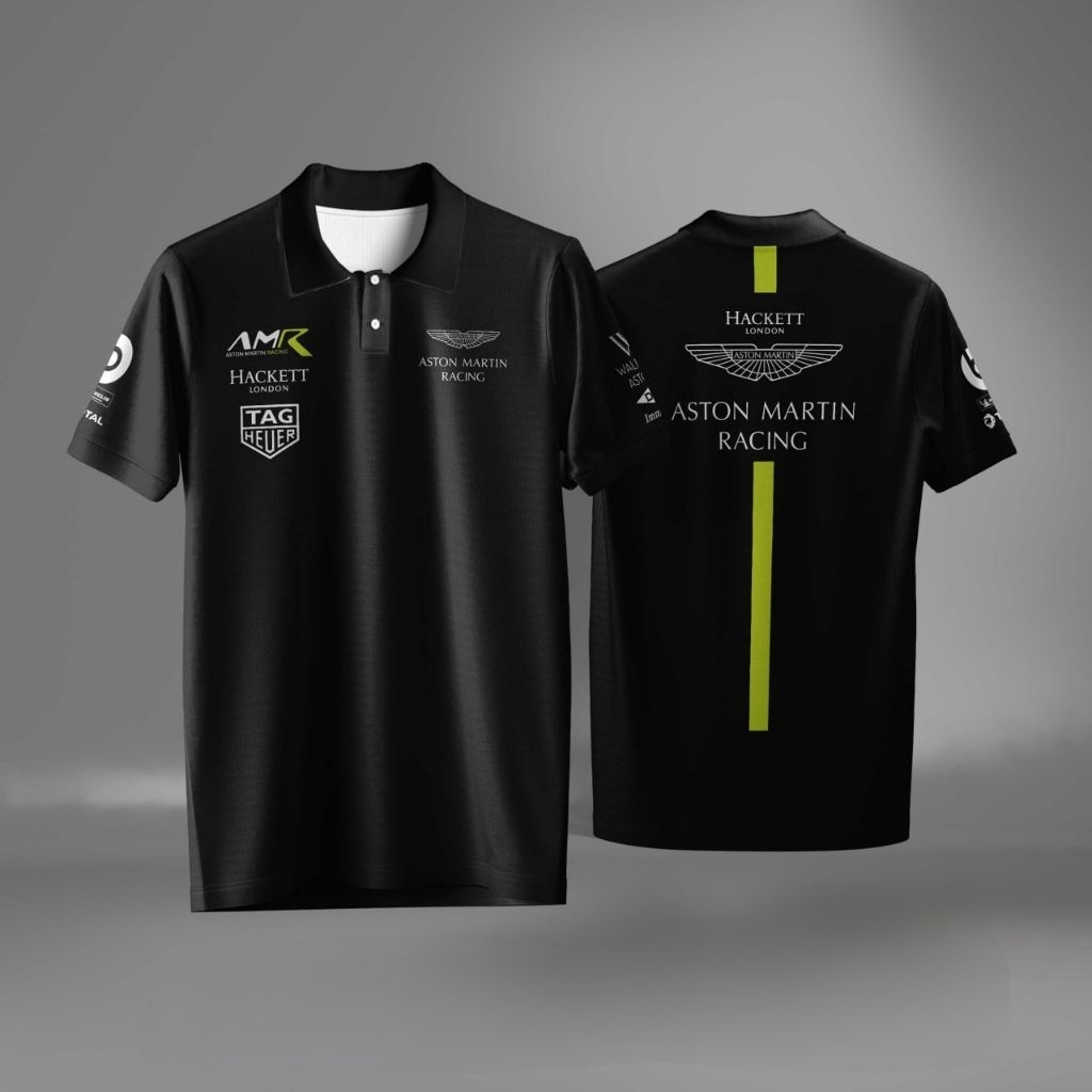 Kaos Jersey Formula One Aston Martin F1 Racing Team Full Printing