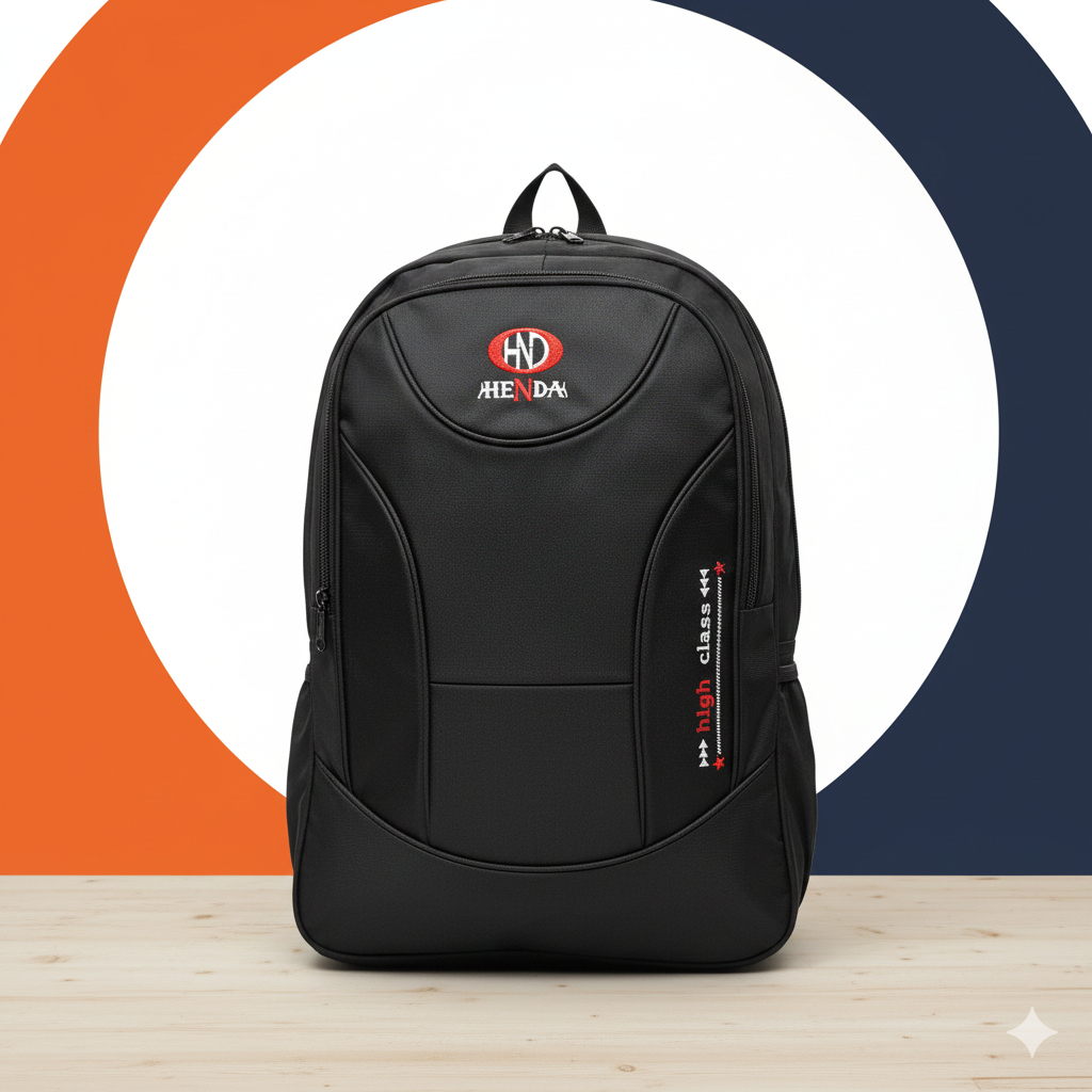 TAS RANSEL POLO PRIA/TAS RANSEL 4 SLOT/TAS RANSEL PRIA KEREN/Tas Laptop hitam sekolah | HENDA