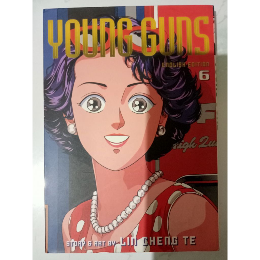 Buku komik Ori Singapura Chuang Yi Young Guns Vol 6 English Edition Lin Cheng Te