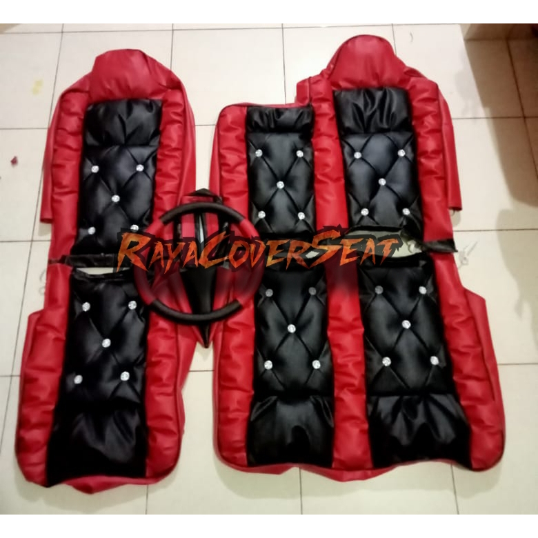 Lapis jok isuzu traga model sofa / cover jok isuzu traga / lapis jok isuzu traga / bungkus jok isuzu