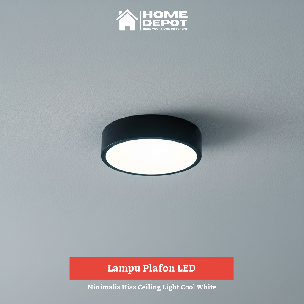 Lampu Plafon Minimalis LED Rumah Teras Kamar Tidur Hias Bulat Simple