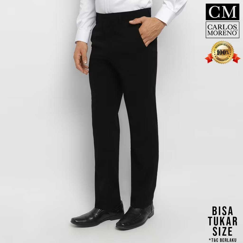 CARLOS MORENO Celana Formal Slimfit PLSF L252807