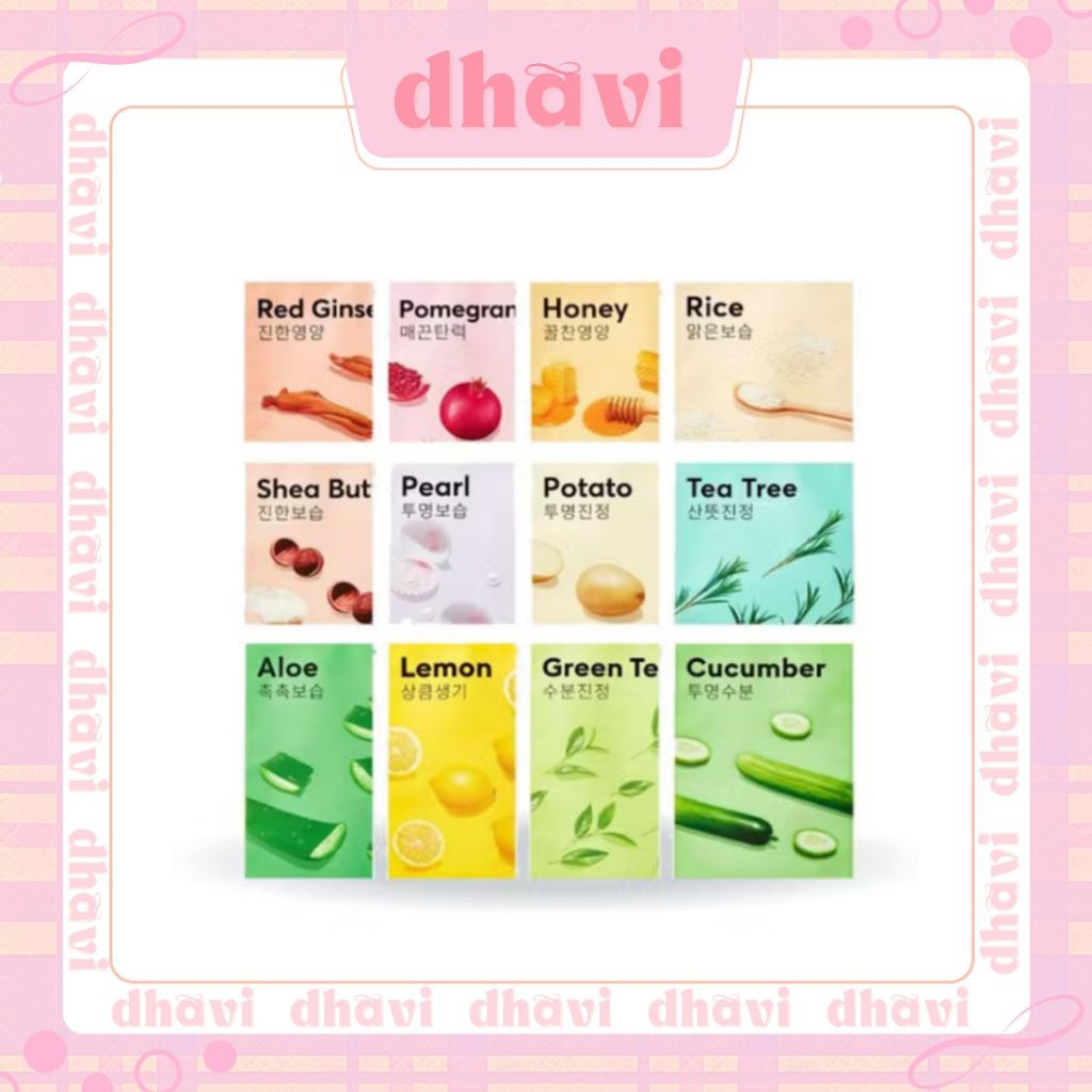 [BPOM] MISSHA Airy Fit Sheet Mask Masker Wajah Original New