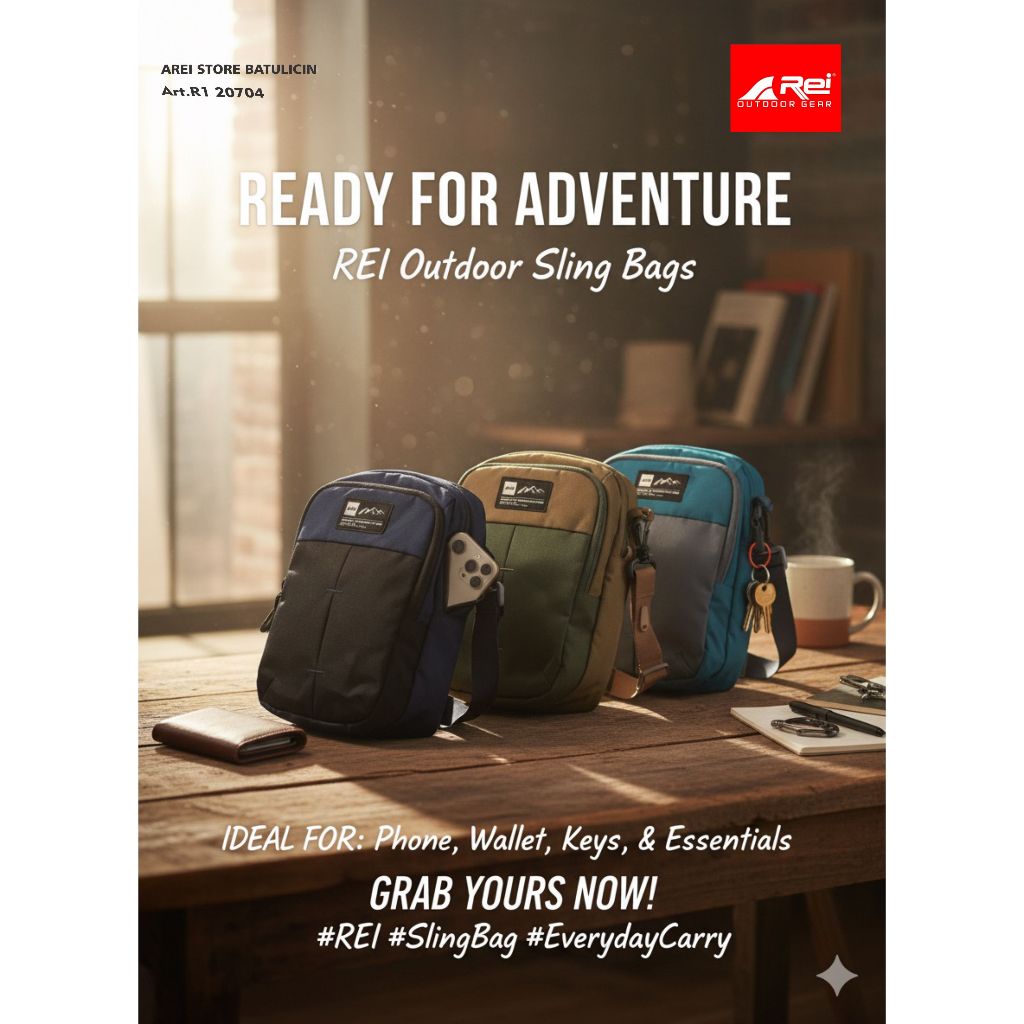 Travel Pouch / Tas Selempang Malawi Arei 2070