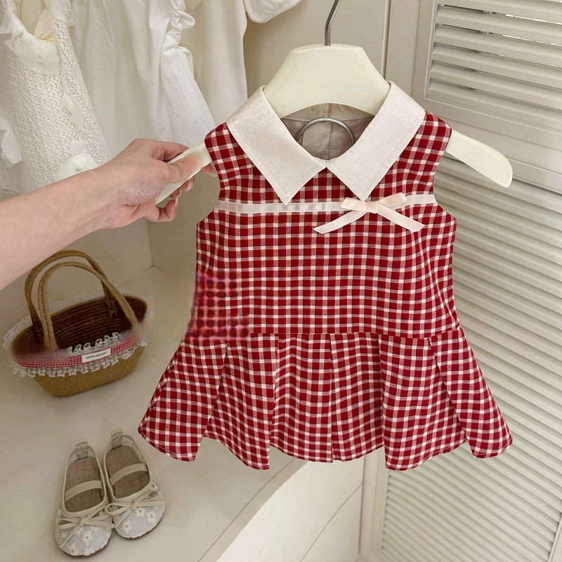 VALERIE DRESS | DRESS ANAK | DRESS MERAH ANAK | DRESS CASUAL ANAK | DRESS MERAH PUTIH ANAK | DRESS K