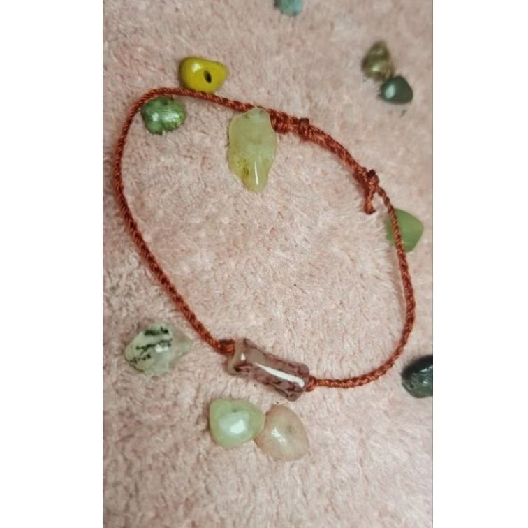 gelang tangan giok cina tali merah