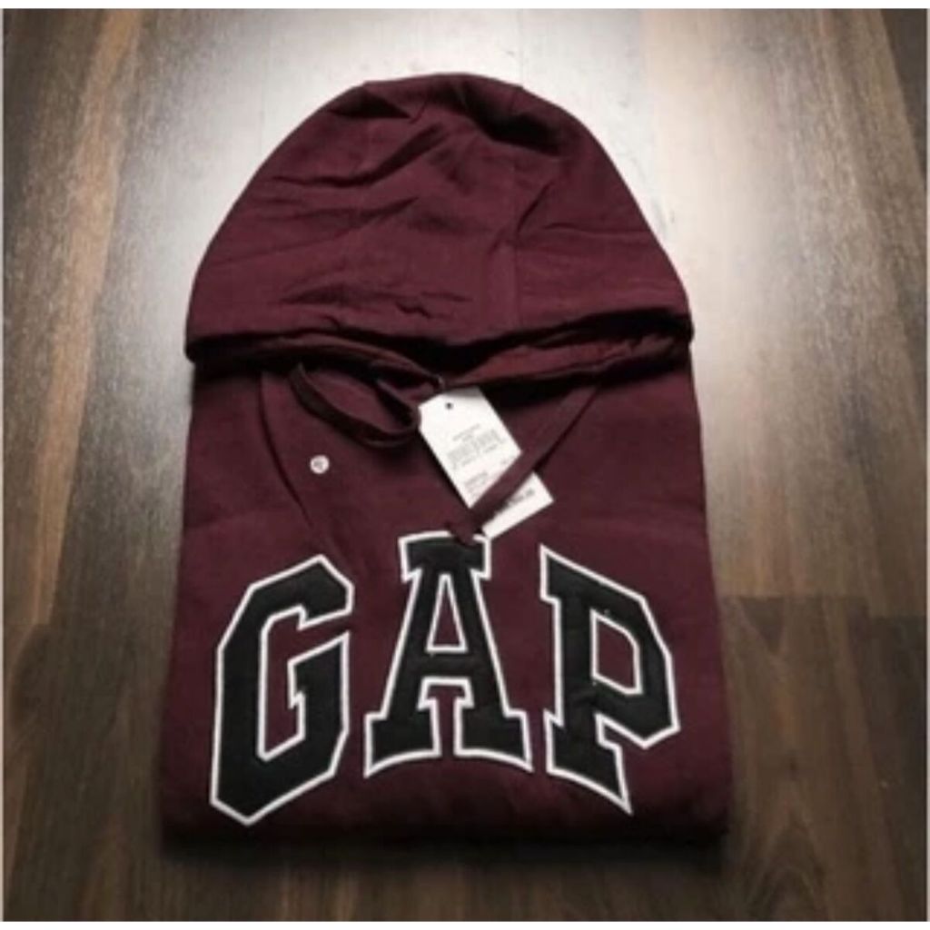 NEW PRODUCT Jaket GAP - Hoodie Gap Abu Logo bordir pria wanita Dewasa tebal premium distro