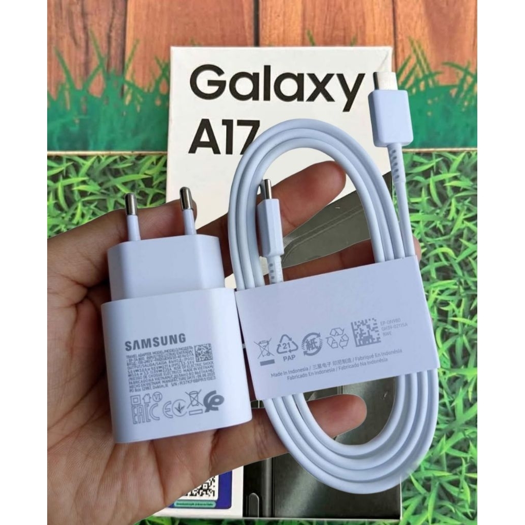 Charger original Samsung 25 watt super fast charger asli