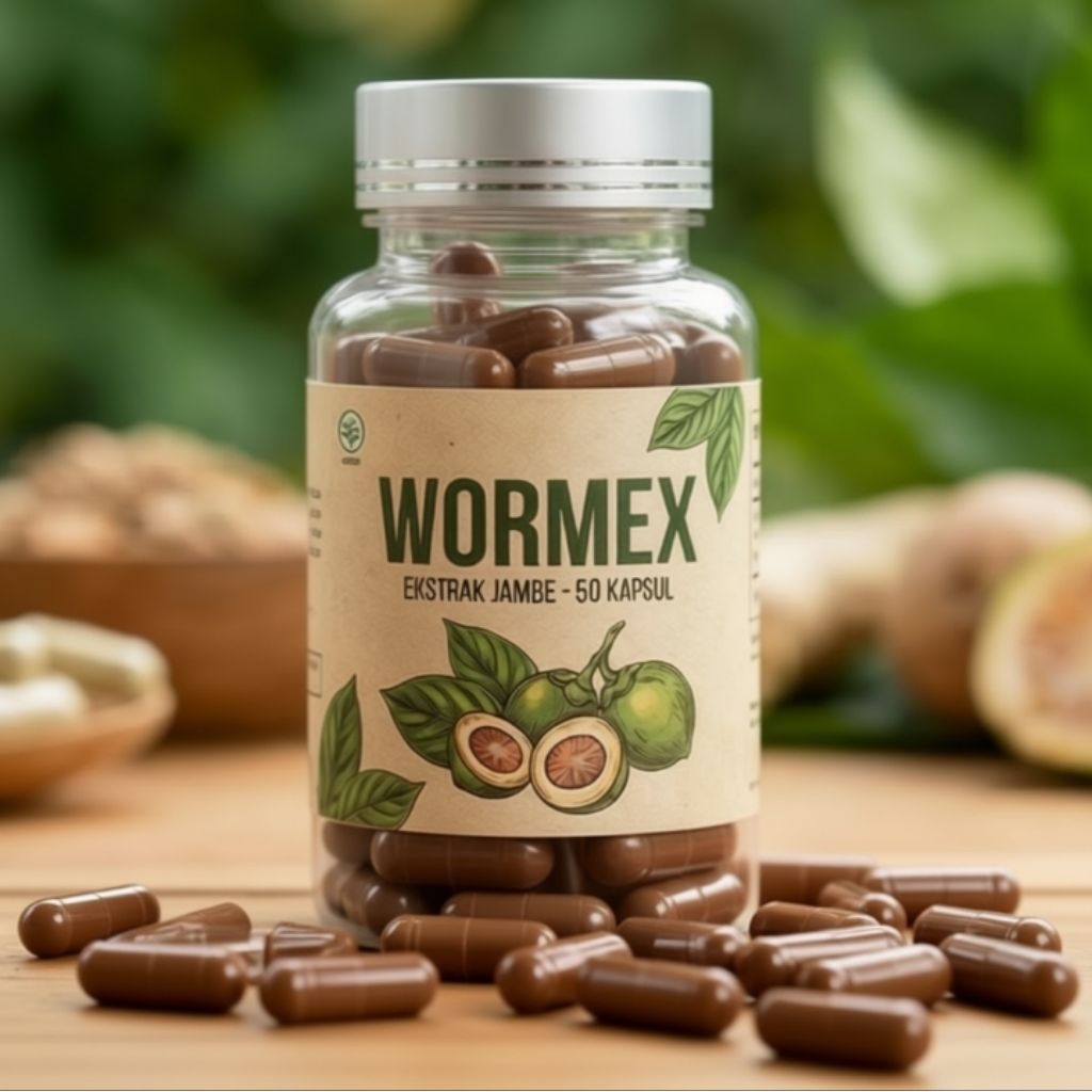 WORMEX Ekstrak Jambe - Obat Cacing Ayam dan Unggas - Aman Untul Peliharaan