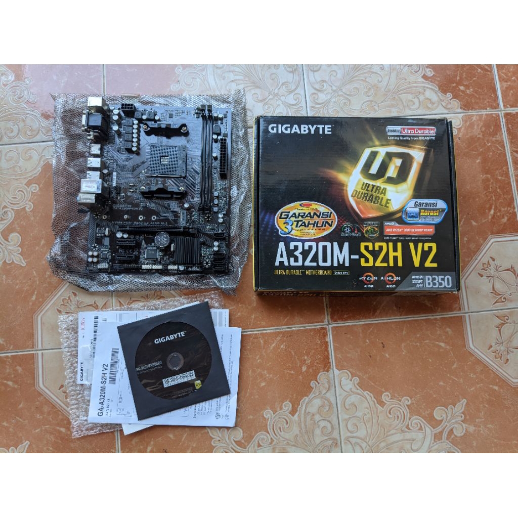 Motherboard gigabyte a320m s2h v2