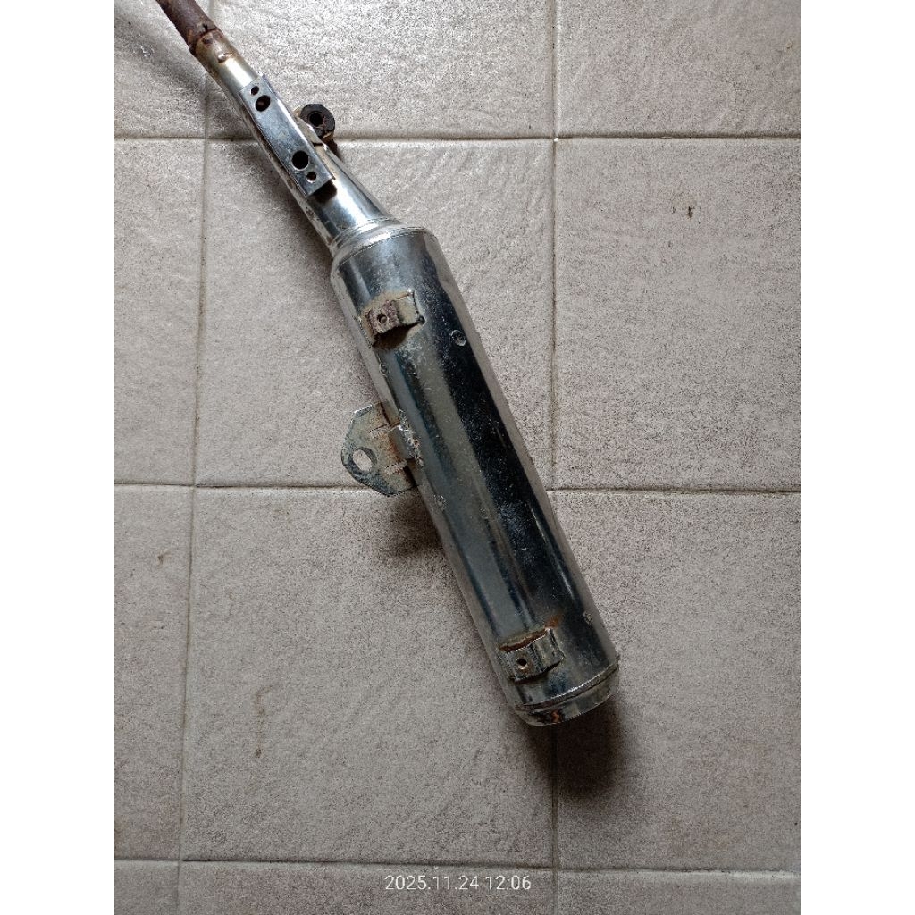 Silincer Knalpot Jupiter Z 2007-2009 Burhan ORI COPOTAN SECOND BEKAS