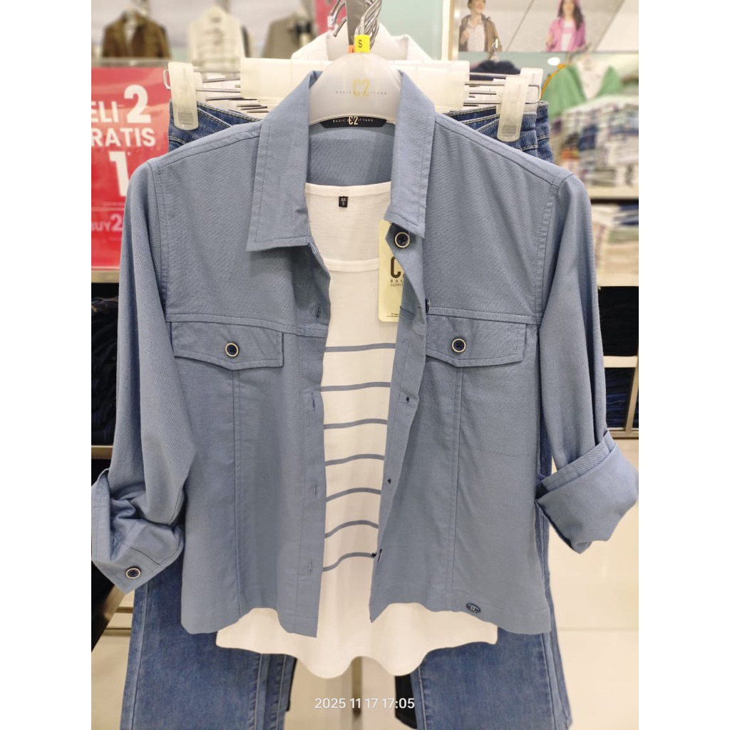 C2 Elhito Blue Set Pieces Wanita