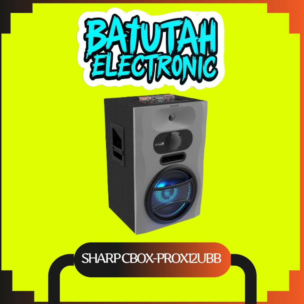 SHARP SPEAKER AKTIF PRO X SERIES
CBOX-PROX12UBB