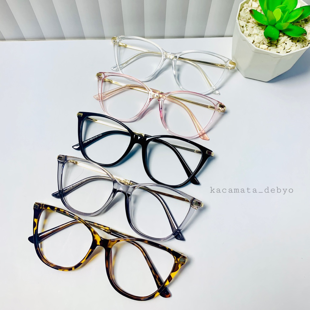 Frame 1018/Frame Cateye/Kacamata Minus/Kacamata Cewek/Kacamata Cateye/Kacamata Photocromic