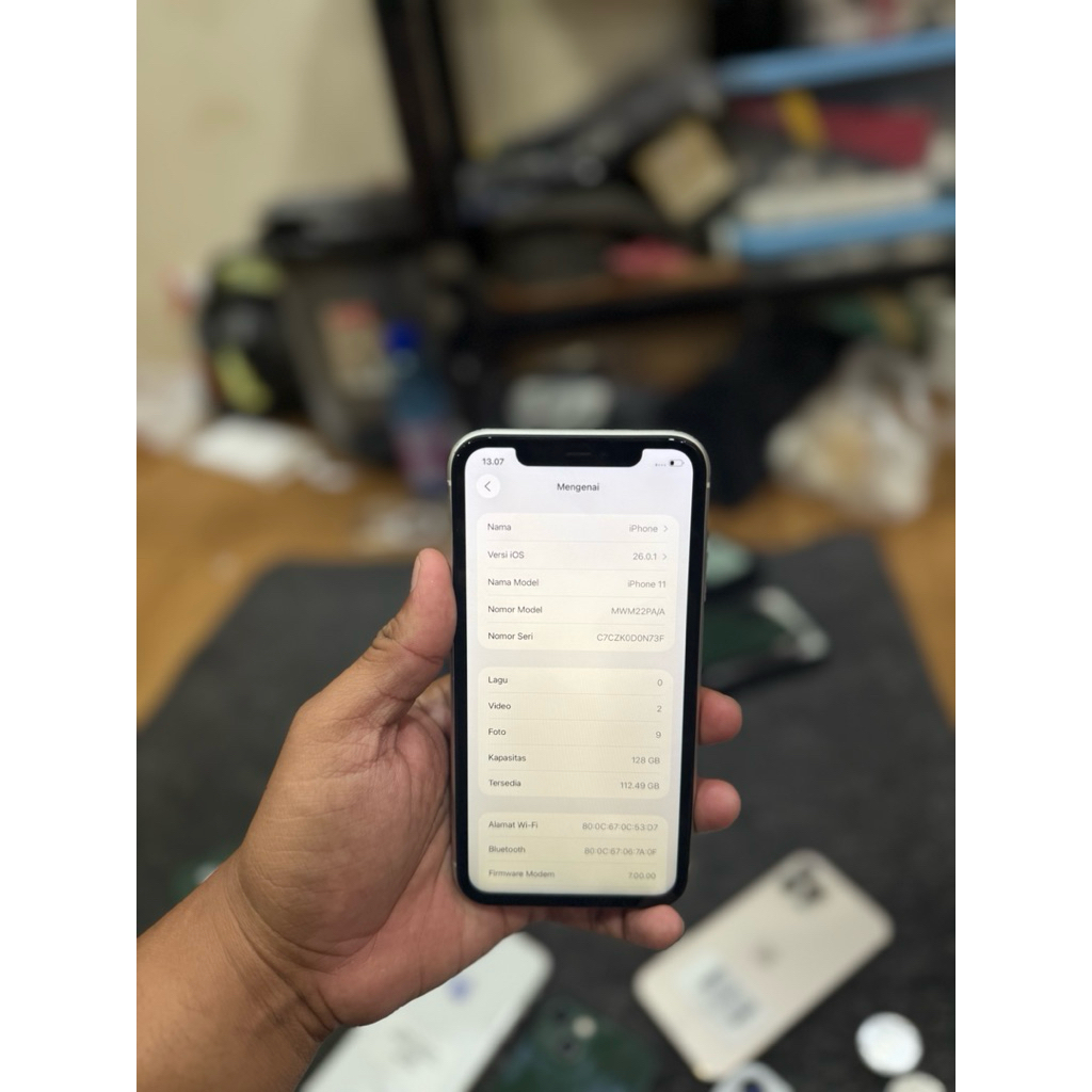 iphone 11 128gb resmi ibox fullset original likenew