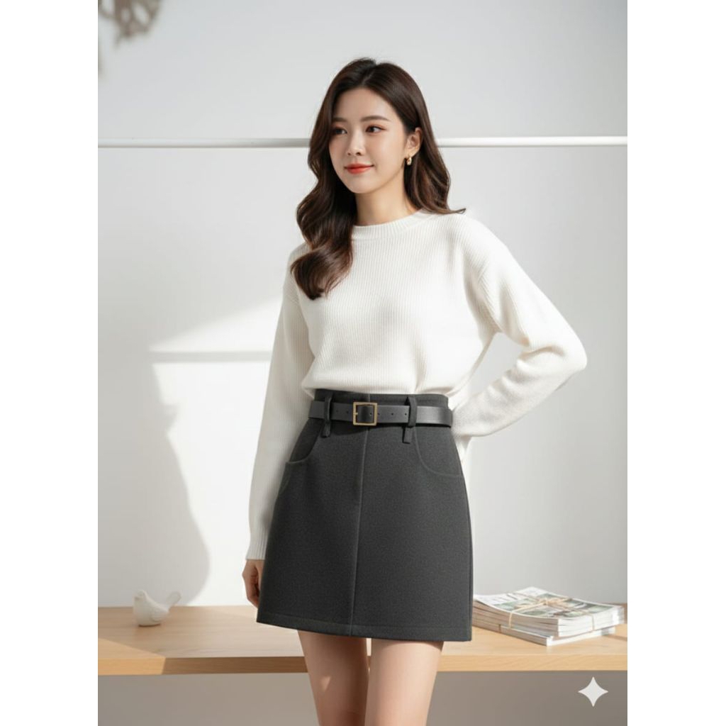 ROK CELANA PENDEK BAHAN BLUDRU short wanita