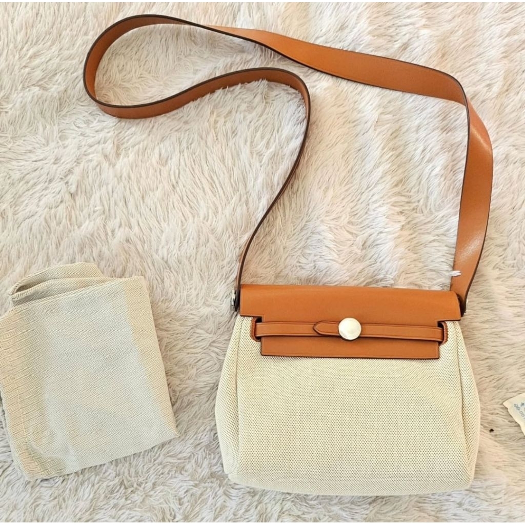 PL) Fashion bag mini herbag ecru/Tan