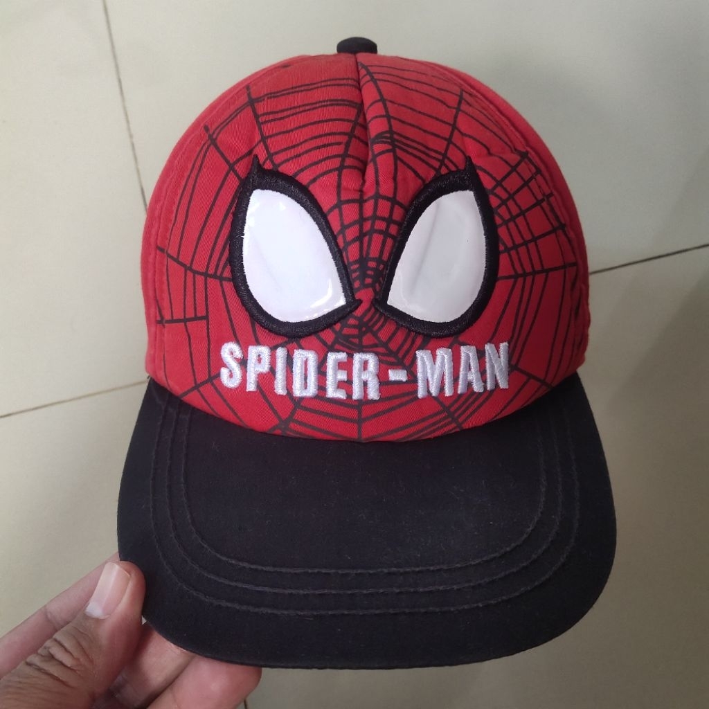 Topi anak Spyder- man by Marvel Nevada