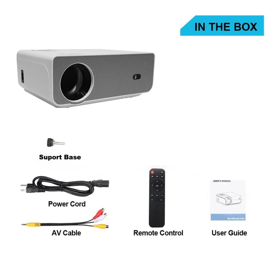 PROJECTOR C50 PRO CHEERLUX ANDROID AUTOFOCUS / PROJECTOR C50 CHEERLUX MIRRORING 3800 LUMENS