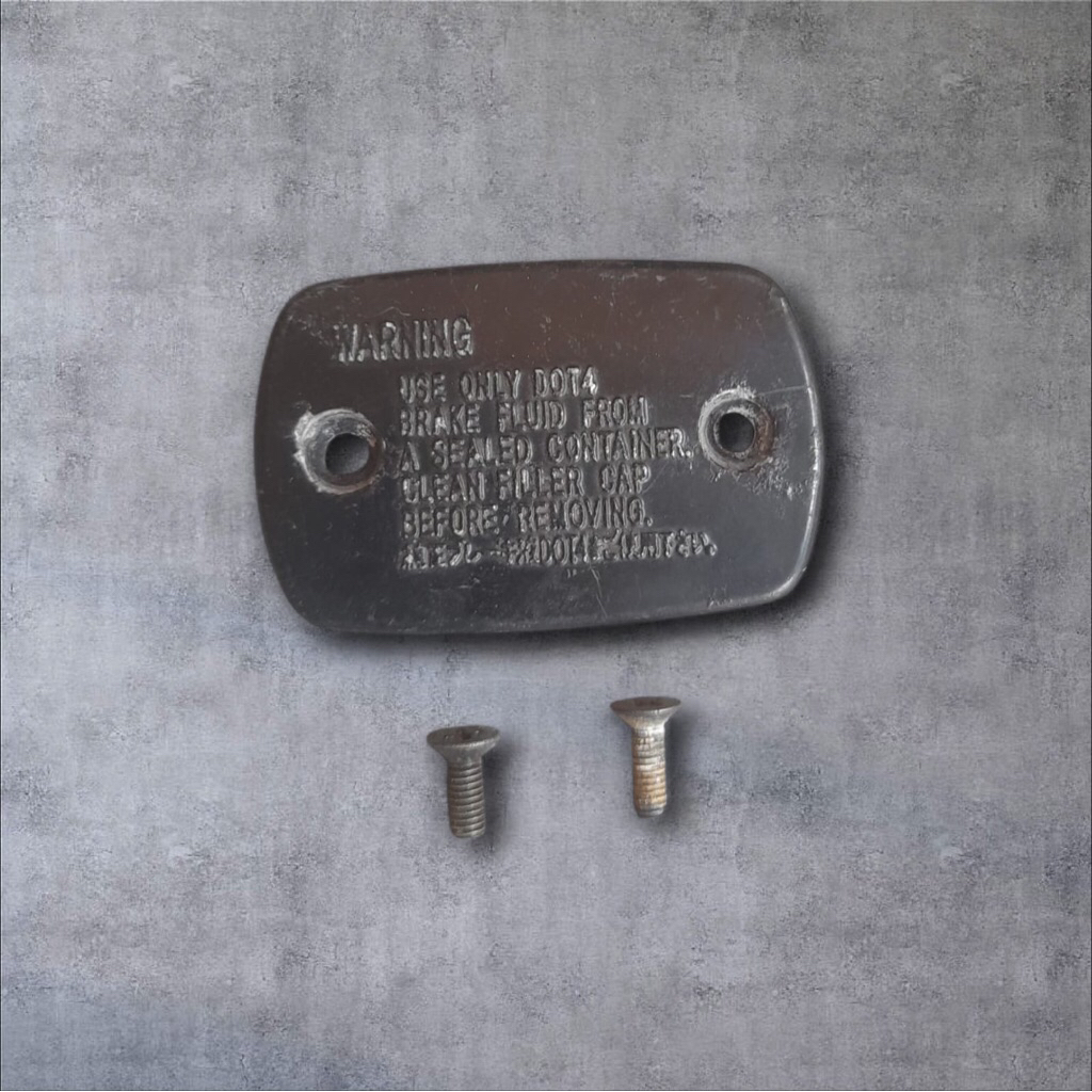 Tutup Atas Master rem depan R25 copotan + baut 2pcs