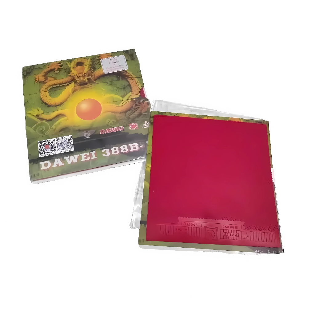 KARET BET BINTIK DAWEI 388B-1 | KARET BET BINTIK SERANG PENDEK | KARET BET TENIS MEJA | KARET BET PI