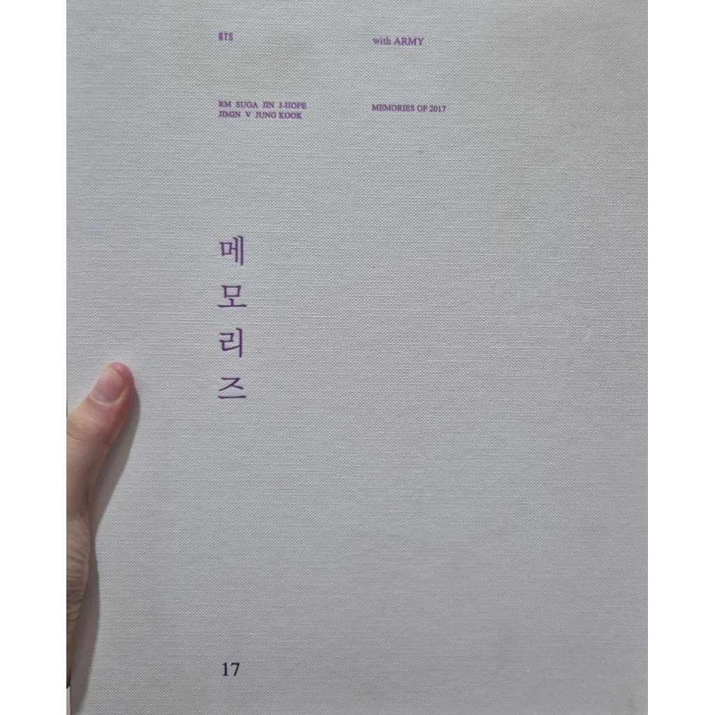 [READY STOCK] BTS MEMORIES OF 2017 - FULL SET + PC JIMIN