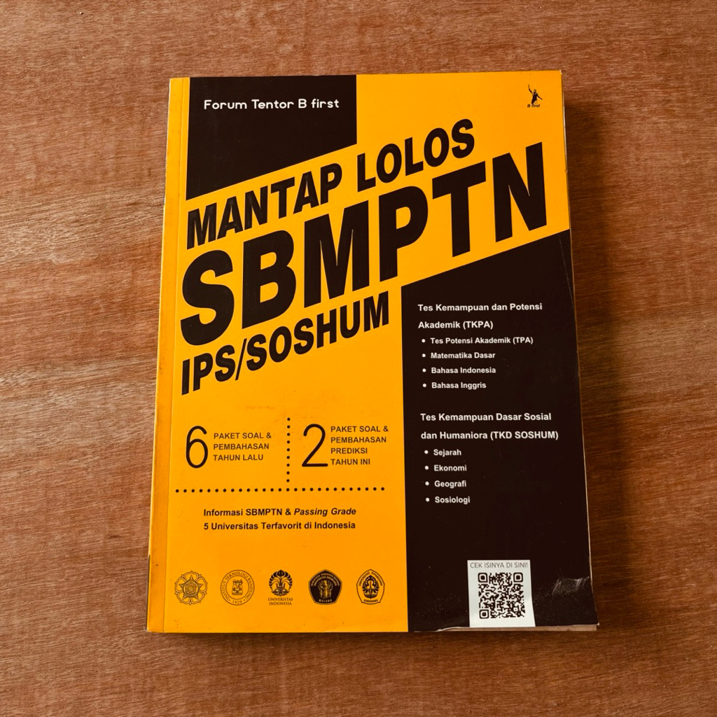Buku Sekolah Mantap Lolos SBMPTN IPS/SOSHUM