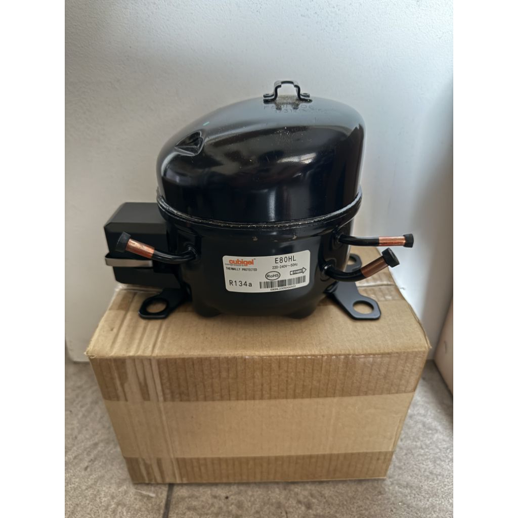KOMPRESOR CUBIGEL E80HL | KOMPRESOR KULKAS/FREEZER/SHOWCASE/CHILLER 1/5PK R134