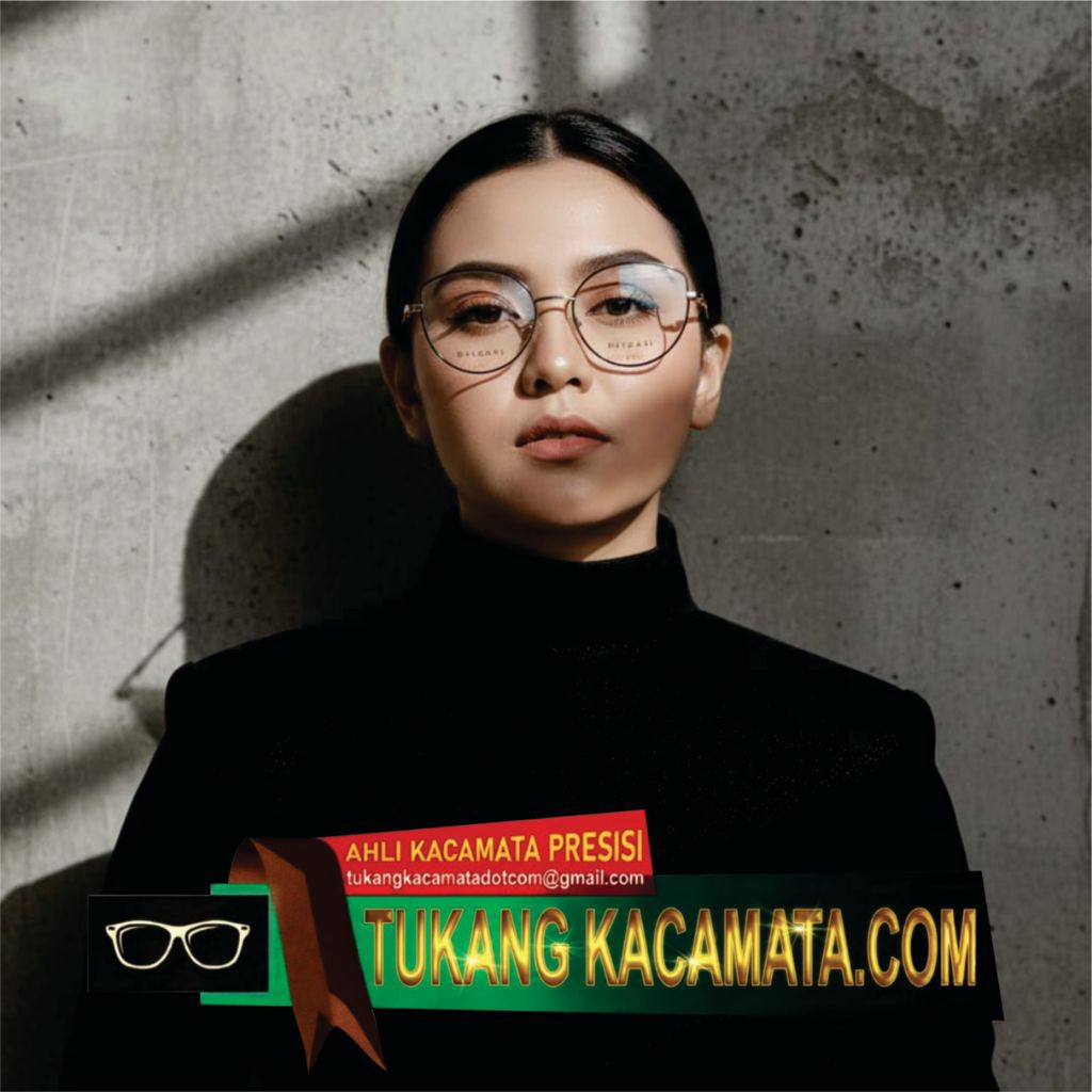 Kacamata Wanita 6657 Titanium Gold