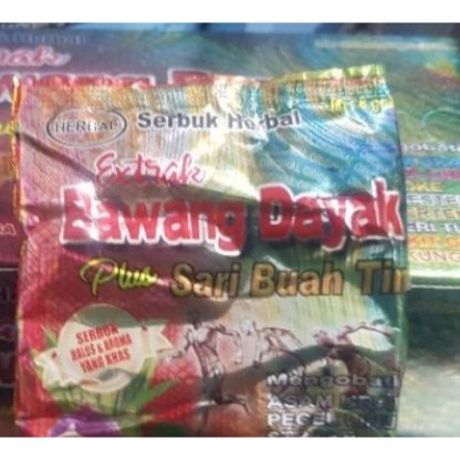 Serbuk Herbal Sari Buah Tin Plus Ekstrak Bawang Dayak Isi 30 Sachet Obat Asam Urat Pegal Linu Stroke