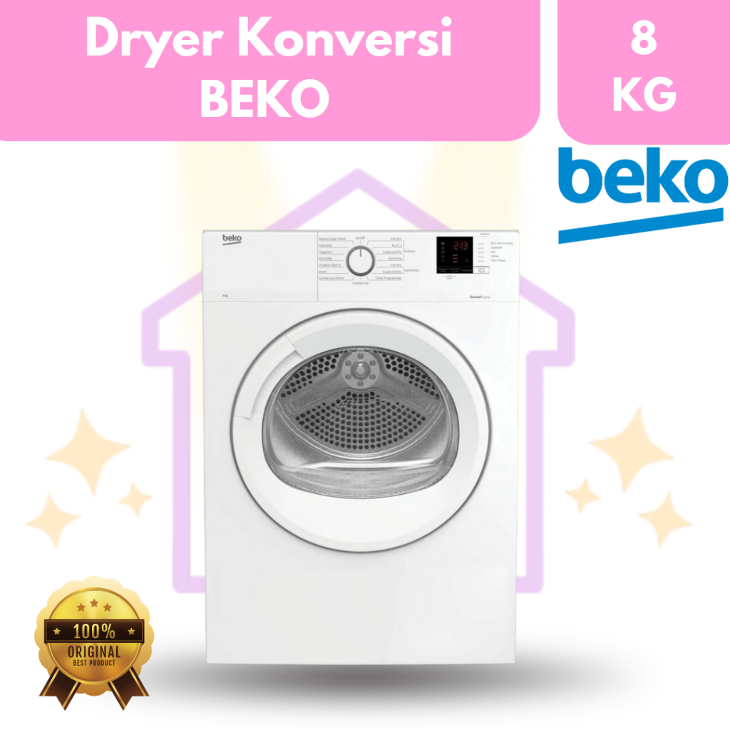 Mesin Pengering Konversi Pakaian Dryer Gas Mr.Spin/Foggia/Beko/Diamante