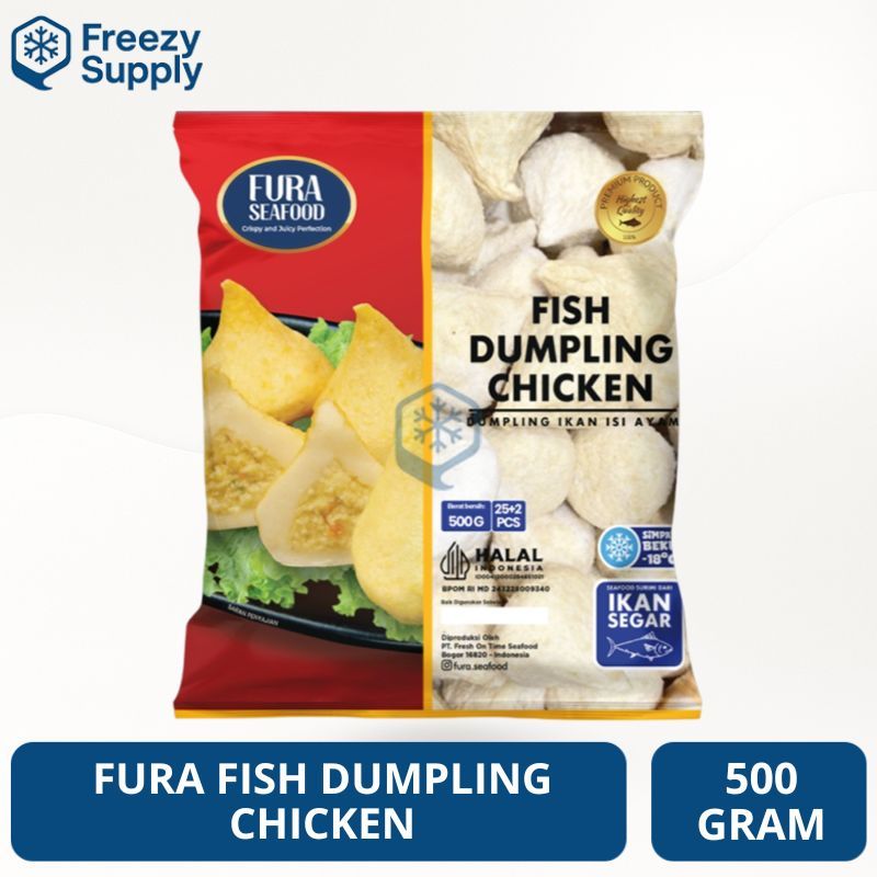 Fura Seafood Fish Dumpling Chicken 500 Gram