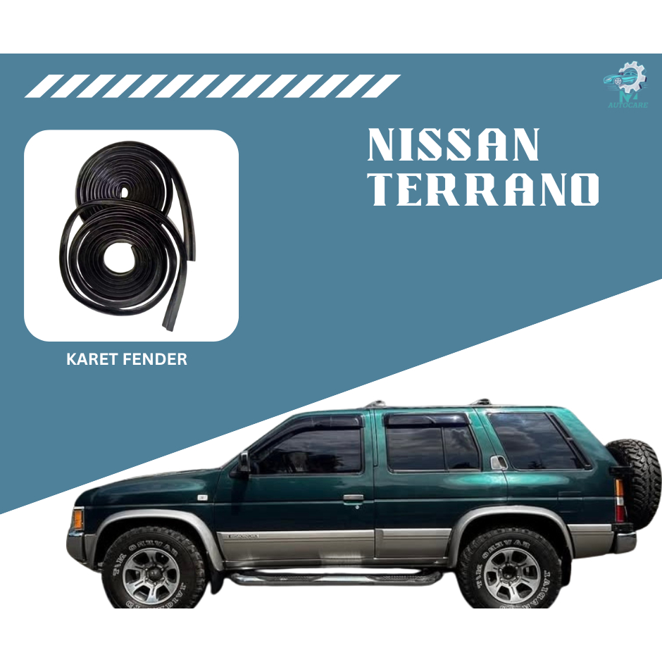 Karet Fender Set  Mobil Nissan Terrano - Karet Pelindung Fender Body Nissan Terrano