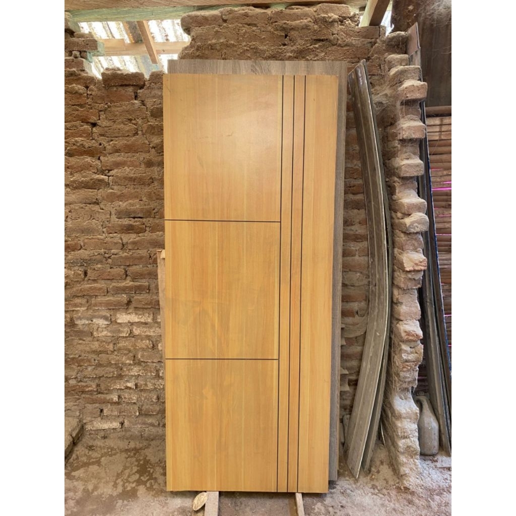 PINTU + KUSEN, PINTU MINIMALIS, KUSEN ALUMINIUM