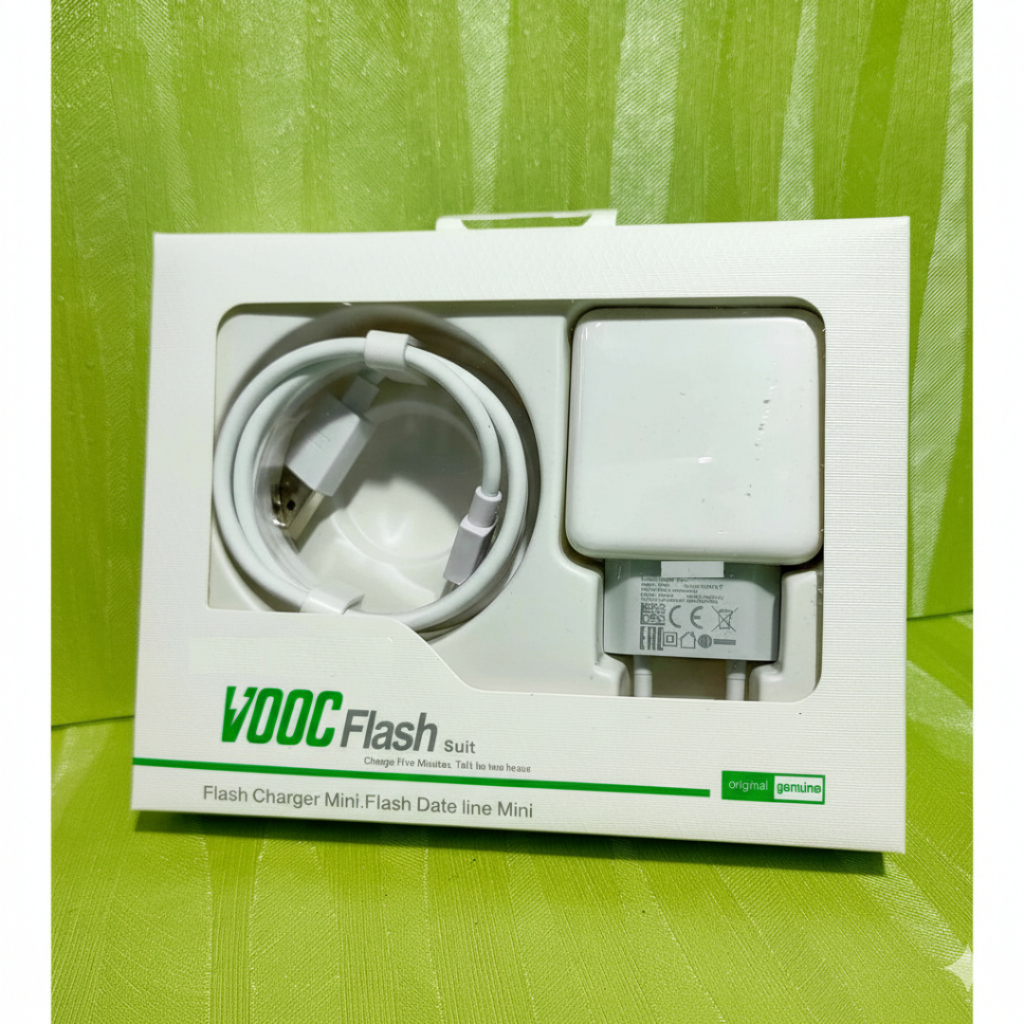 CHARGER OPOO R17 ORI KABEL TIPE C SUPORT VOOC HP OPOO FAST CHARGING