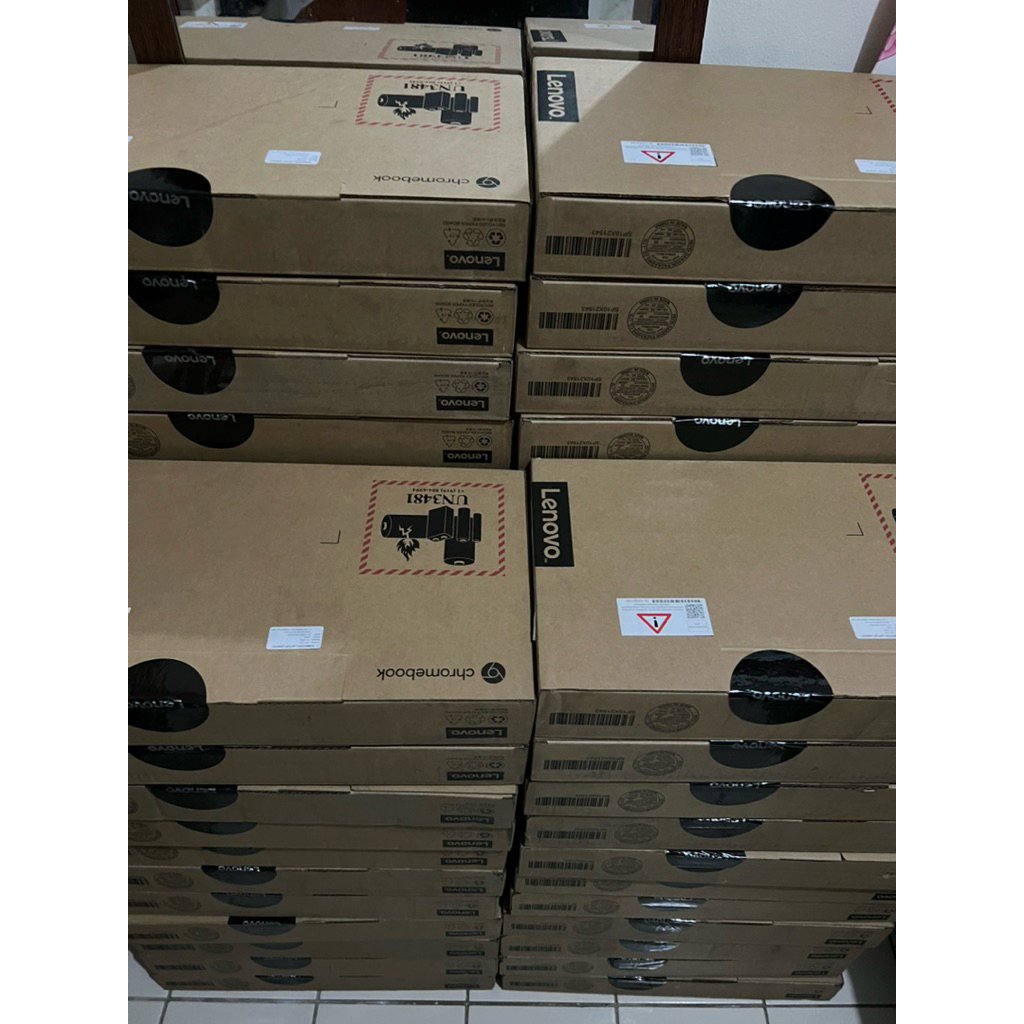 Laptop  Lenovo Chromebook 300e gen 2 AST BARU  flip touchscreen 360° laptop belajar laptop kantor la