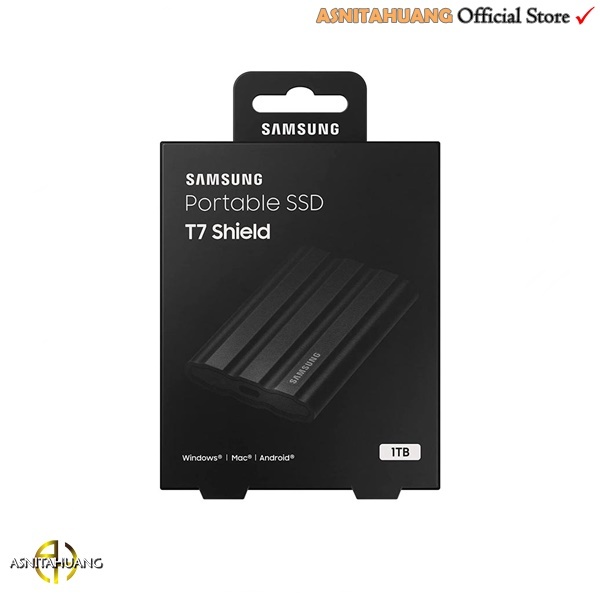 Portable SSD Samsung T7 SHIELD 1TB - External ssd