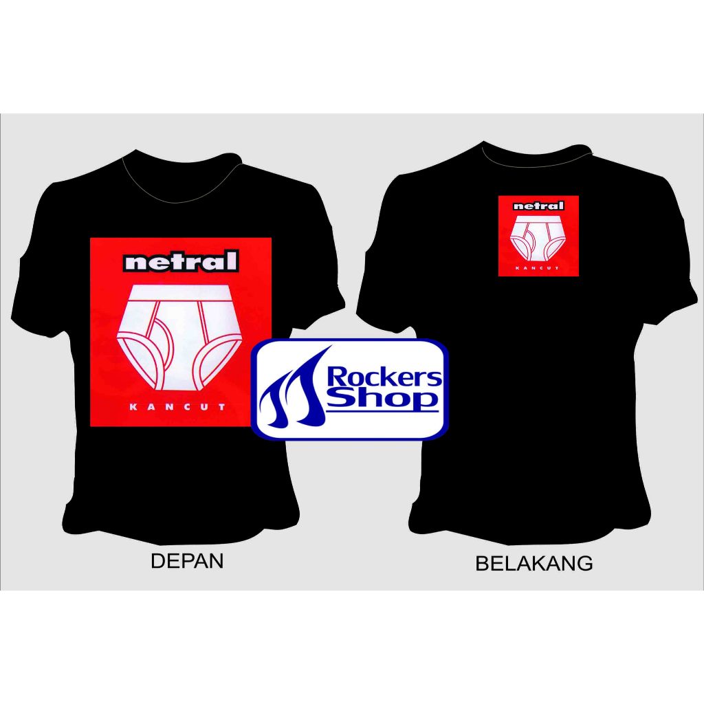 KAOS NETRAL BAND ALBUM KANCUT NTRL BAGUS ENO COKI BAND ROCK LAWAS LEGENDA