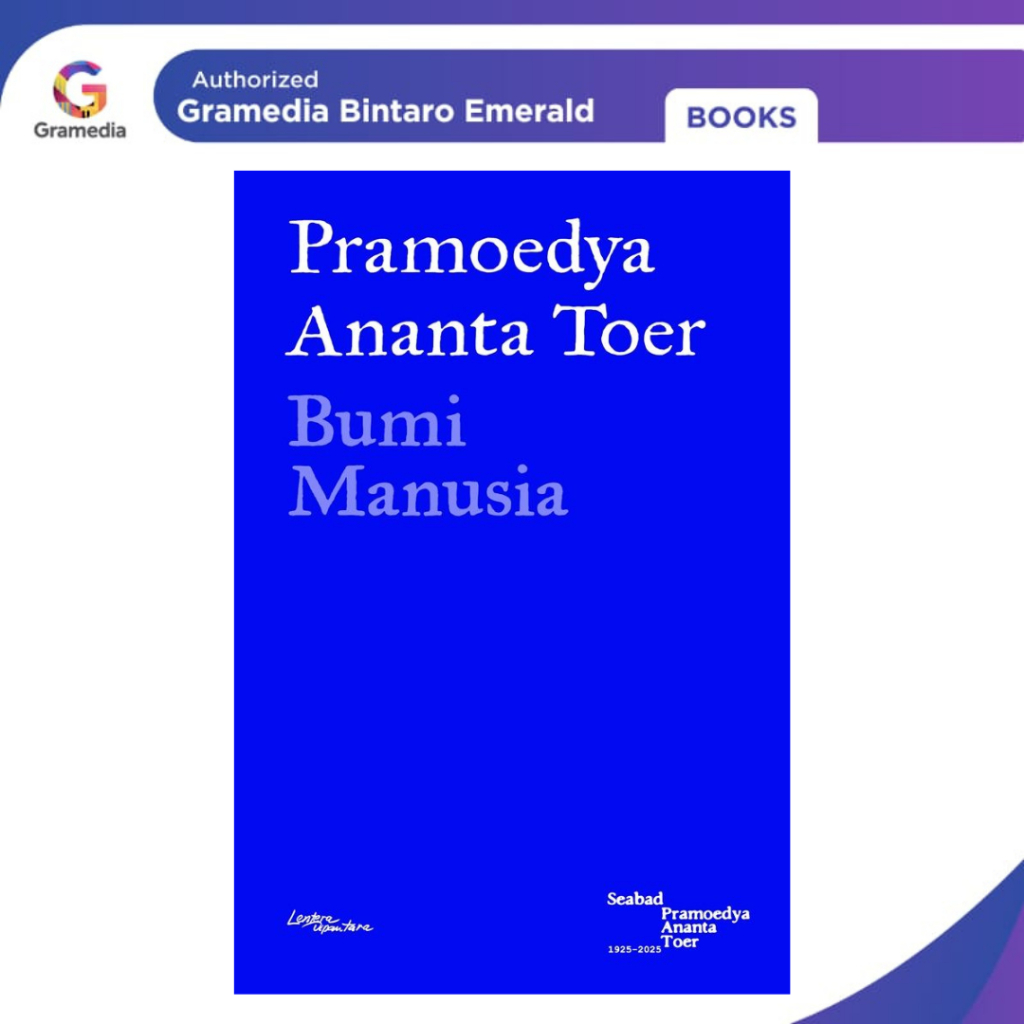 Gramedia Bintaro - Bumi Manusia (Lentera Dipantara)