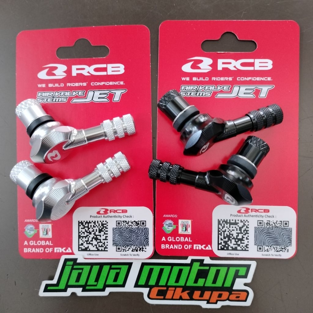 RCB Air Valve Stems Tank V2 8mm dan 10mm / tutup pentil tubles
