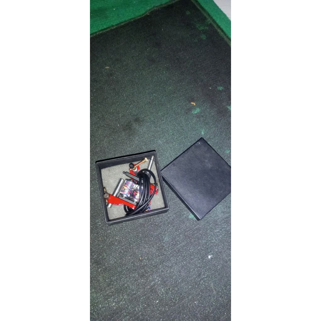 mesin tatto set rotaripen dan koil plus tinta set