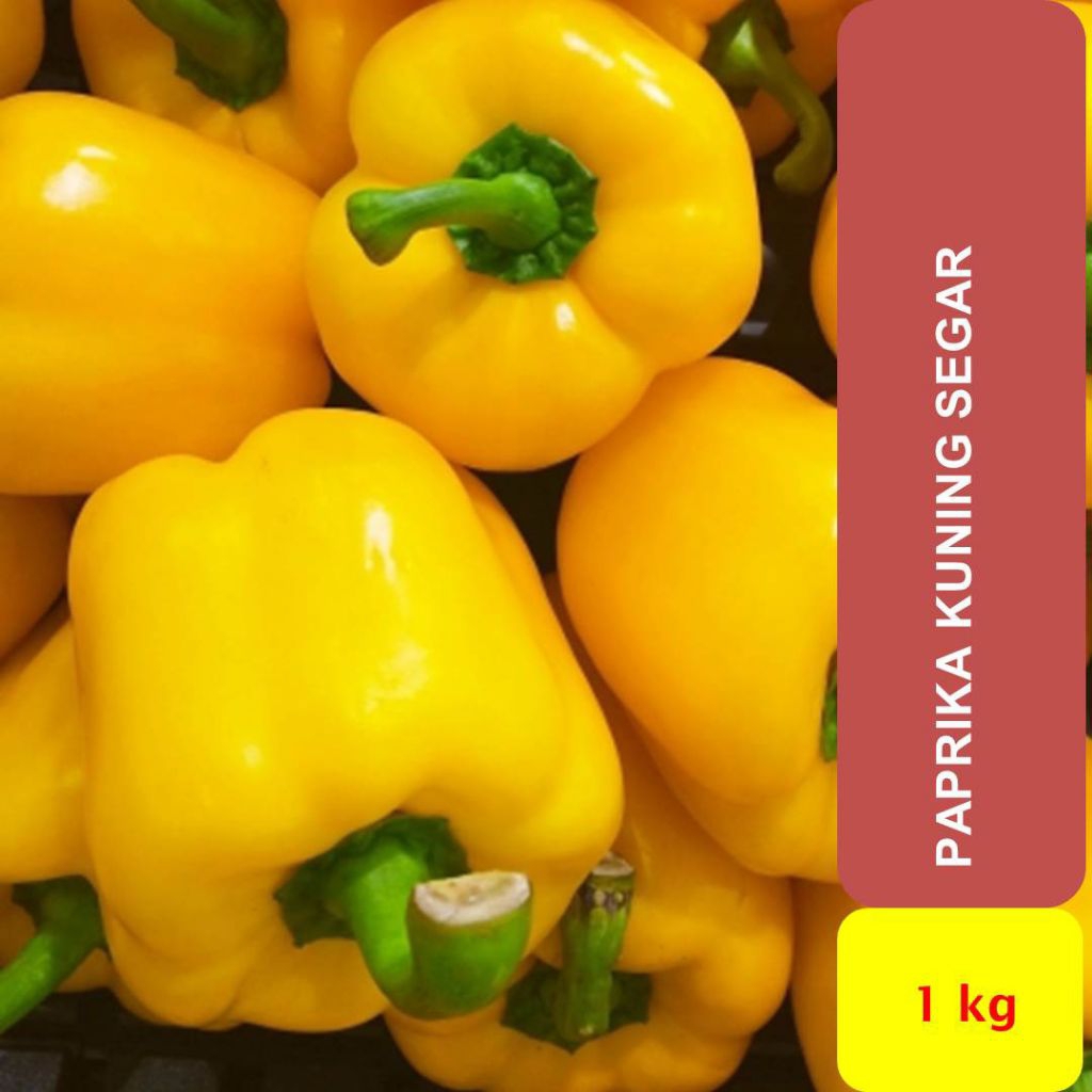 paprika kuning segar 1kg original