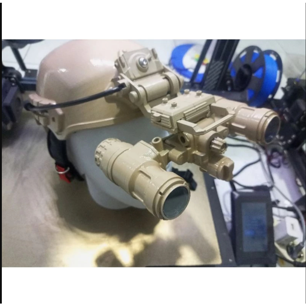 Helm & Night Vision Goggles NVG Tipe MW-2019 for Child