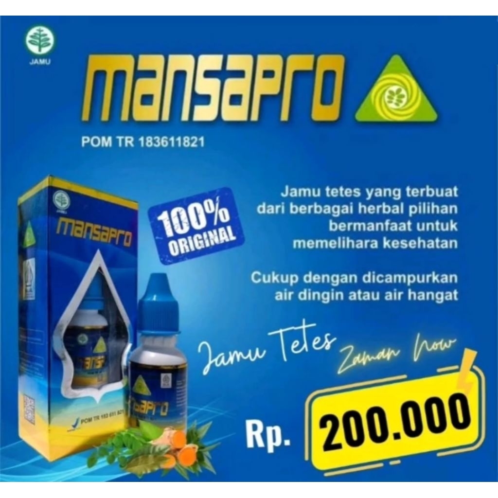 Mansapro Jamu Tetes