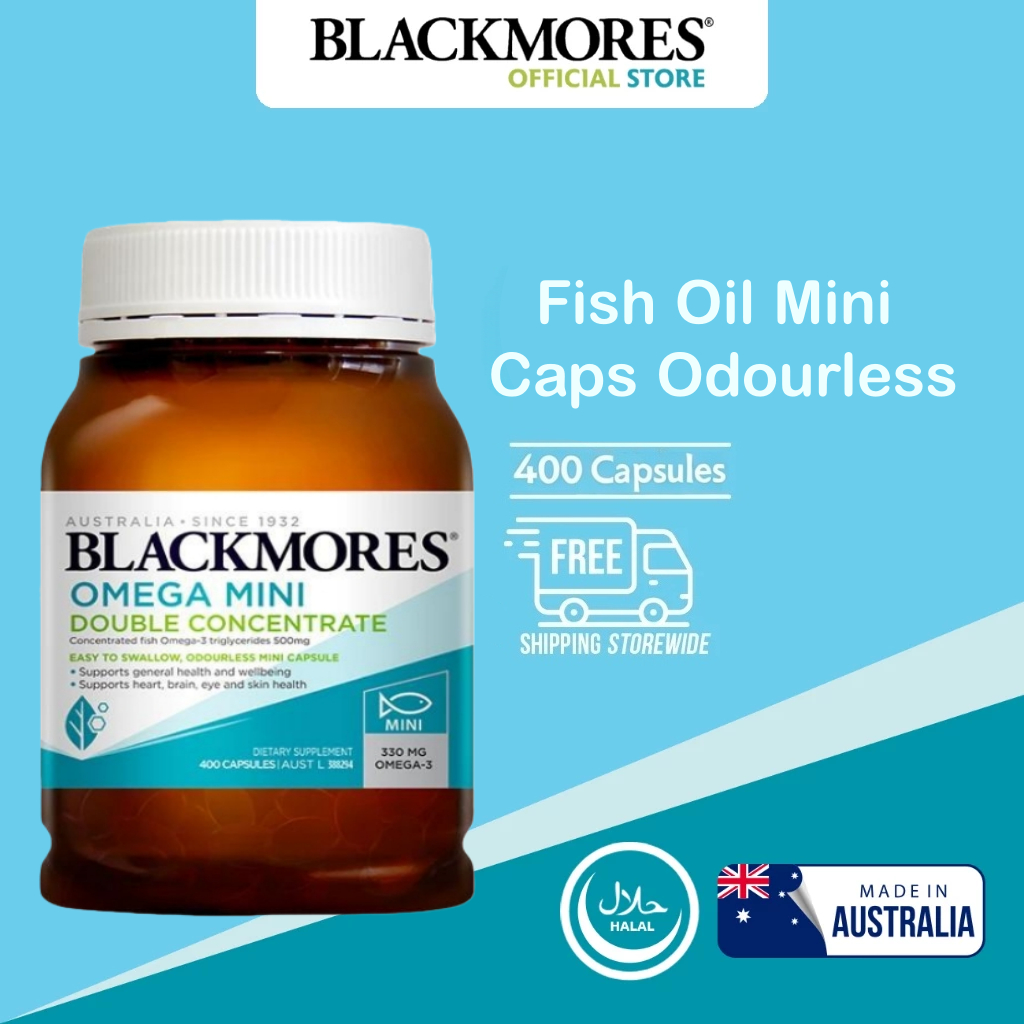 Blackmores Omega 3 Fish Oil Mini Capsules 1000mg